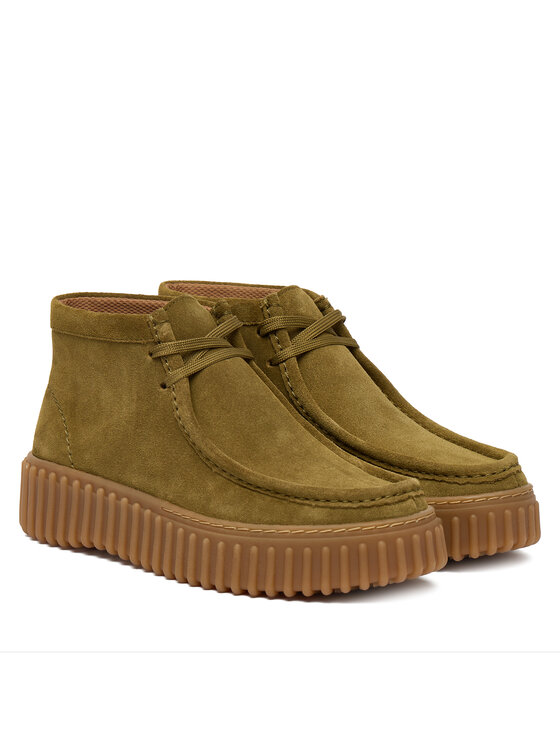 Clarks Черевики Clarks Torhill Moss 26183872 Хакі