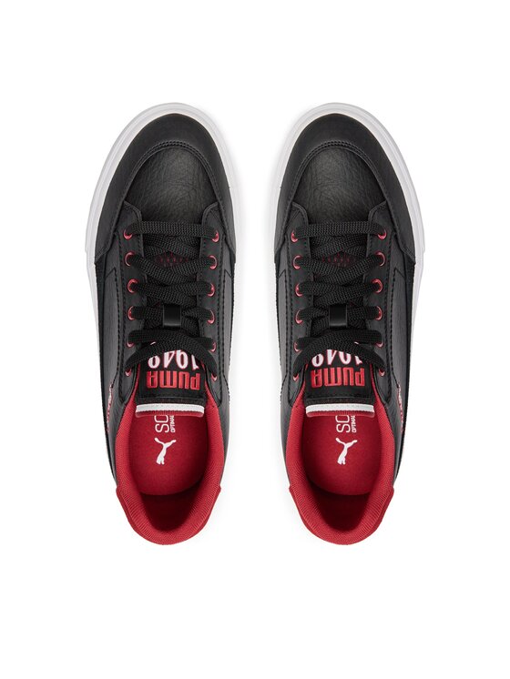 Puma Sneakersy Puma Court Classic Vulc Retro Club 395089-02 Čierna