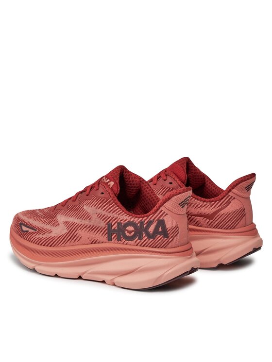 Hoka Buty do biegania Hoka Clifton 9 1127896 Czerwony