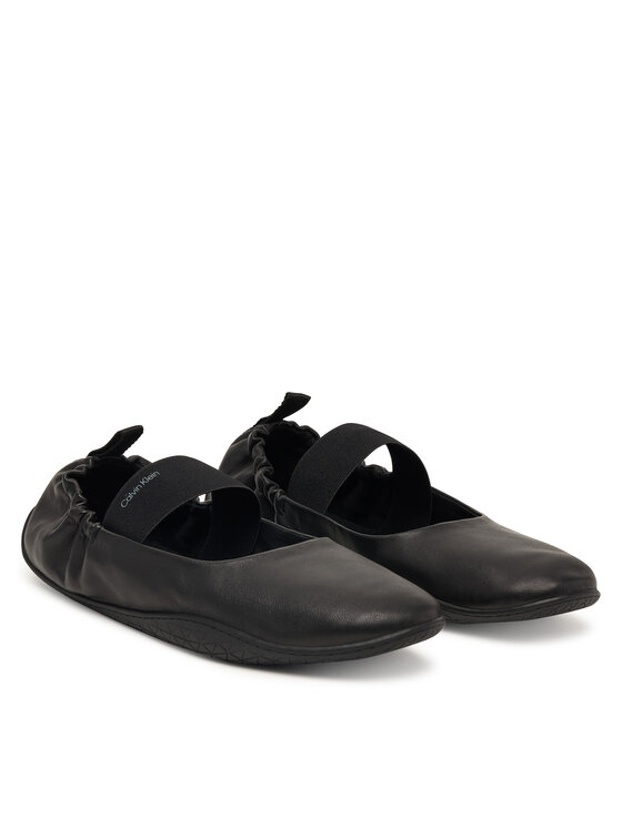 Calvin Klein Balerini Calvin Klein Ballet Sneaker Mj Lth HW0HW03308 Negru