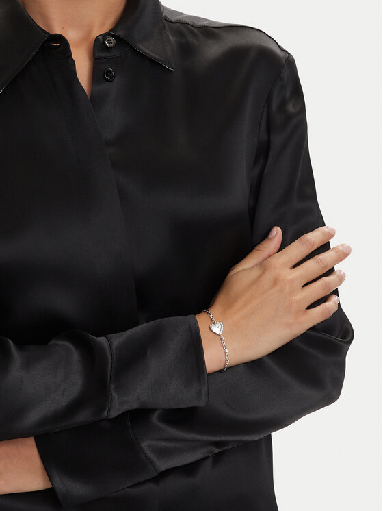 Guess Narukvica Guess JUBB06 088JW Srebrna