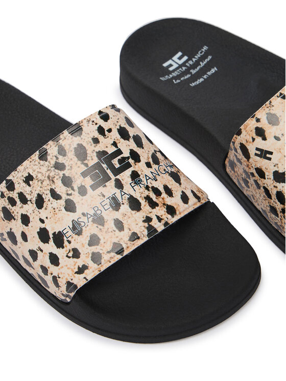 Elisabetta Franchi Шльопанці Elisabetta Franchi F4A0-E0608-1926X Бежевий