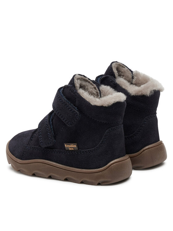 Froddo Stivali Froddo Zeru Tex Furry Barefoot G2110149 M Blu
