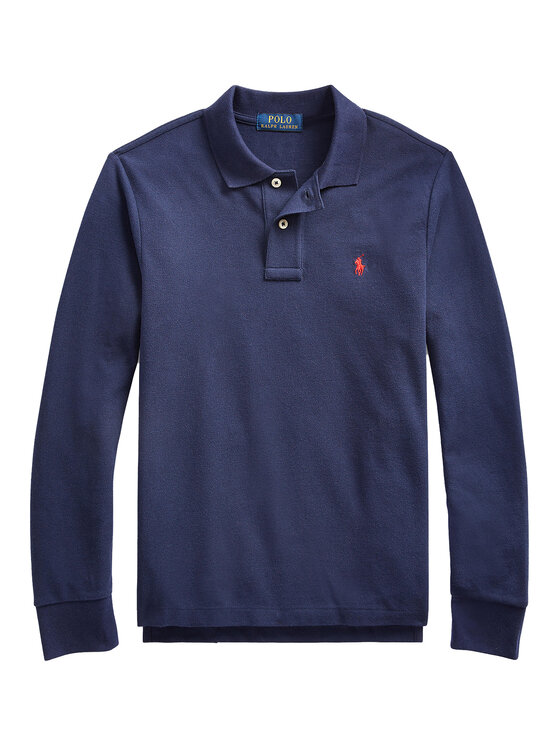 Polo Ralph Lauren Polo Ralph Lauren Поло 323708858024 Cиній Slim Fit