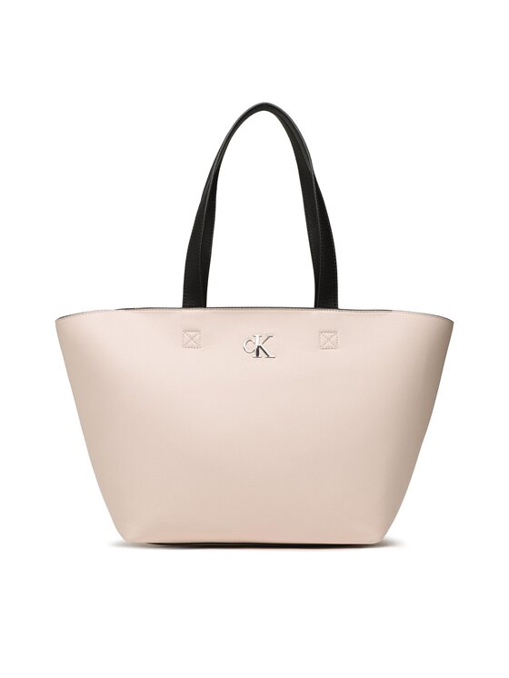 Calvin Klein Jeans Geantă Calvin Klein Jeans Minimal Monogram Shopper28 K60K610687 Roz