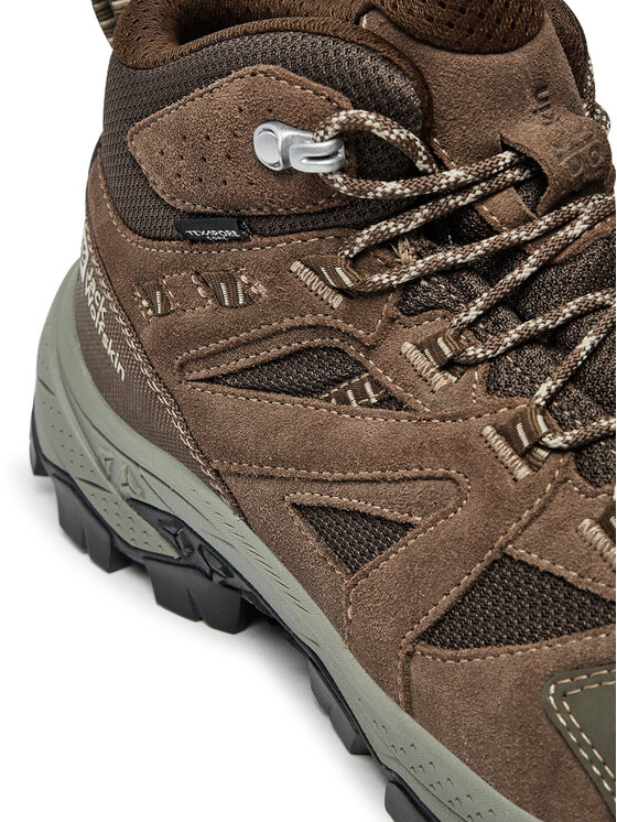 Jack Wolfskin Trekingová obuv Jack Wolfskin Vojo Tour Texapore Mid M A62072 Hnedá