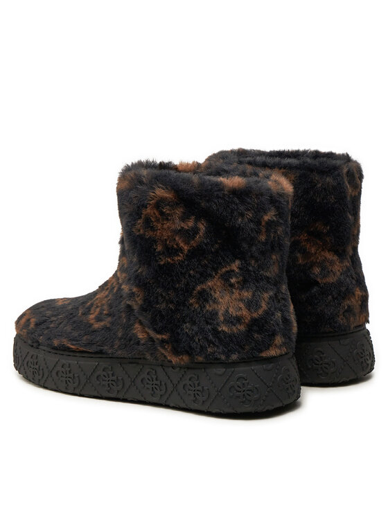 Guess Ботильйони Guess United FLFUTD FUR10 Чорний