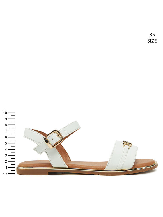 Tommy Hilfiger Sandali Tommy Hilfiger Sandal T3A2-33778-0326 S Bela