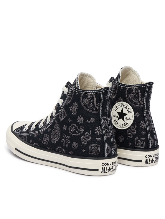 Converse Sneakers Converse Chuck Taylor All Star Paisley Pop A19184C Μαύρο