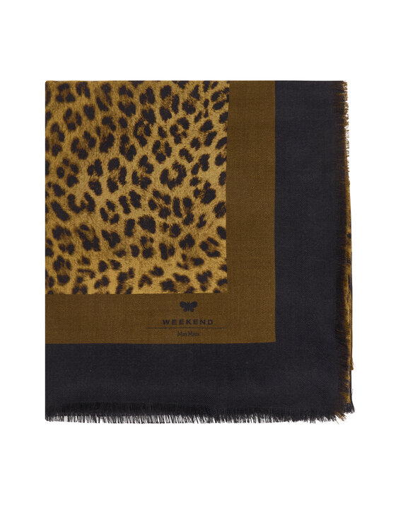 Weekend Max Mara Хустка Weekend Max Mara Educata 2615541134 Чорний