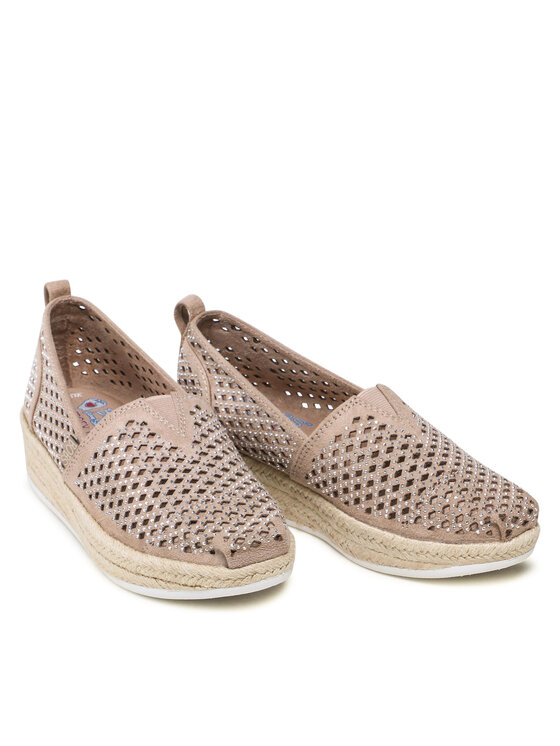 Skechers Espadrillas Skechers City Sparkle 113076/DKTP Beige