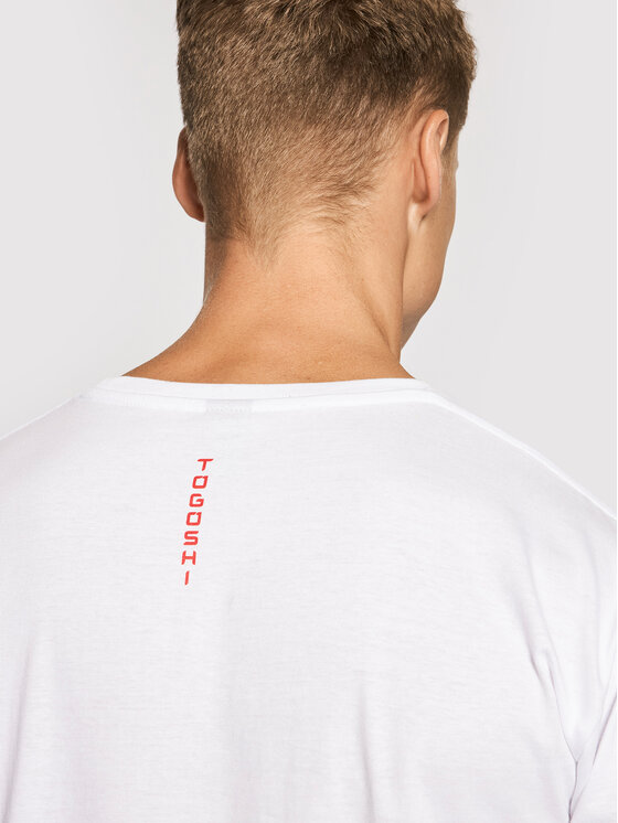 Togoshi Togoshi Футболка Tiger M Ts 2 Білий Regular Fit