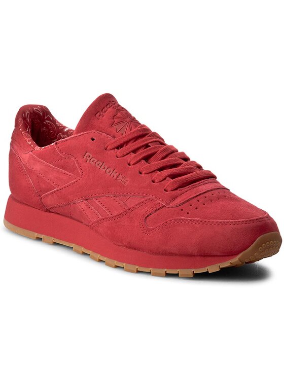 Sneakersy Reebok Cl Leather Tdc BD3231 Czerwony | Eobuwie.com.pl