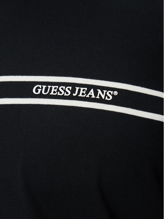 Guess Jeans Guess Jeans Футболка M5RI78 KCPQ1 Чорний Regular Fit