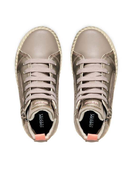Geox Laisvalaikio batai Geox J Mirroless Girl J46MNA 0AUAJ C5005 M Smėlio