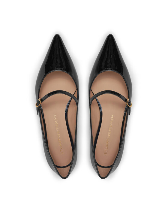 Stuart Weitzman Cipele Stuart Weitzman Emilia Mary Jane Fla SH288 Crna
