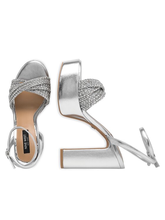 Nine West Basutės Nine West WFA2736-1 Sidabrinė