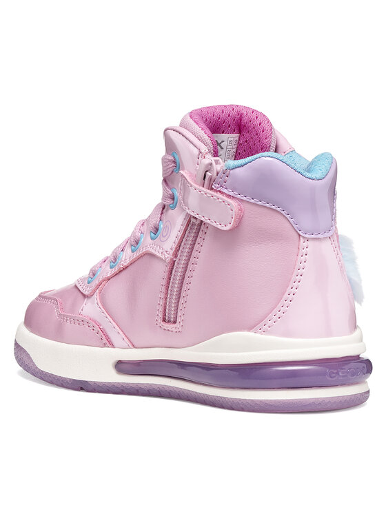 Geox Sneakers Geox J Sketlite Girl J66NWB 0NFKN C8207 M Roz deschis