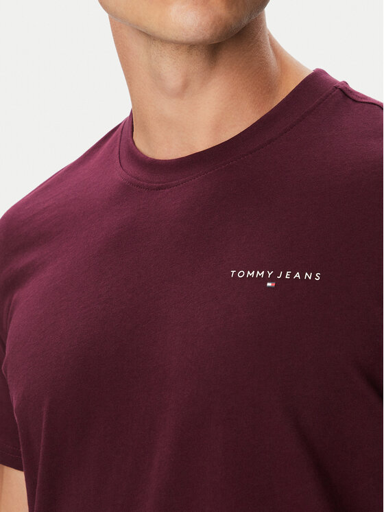 Tommy Jeans Tommy Jeans Camiseta DM0DM21780 Violeta Regular Fit