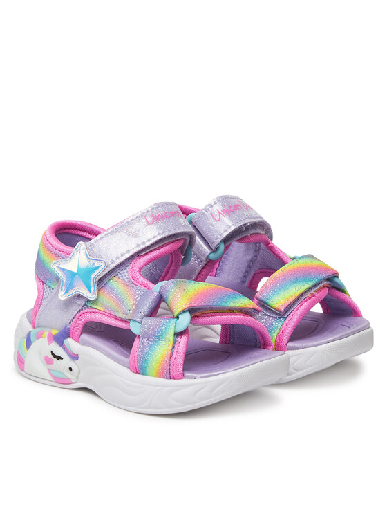 Skechers Босоніжки Skechers Unicorn Dreams Sandal-Dreamy Unicorns 303107N/LVMT Фіолетовий