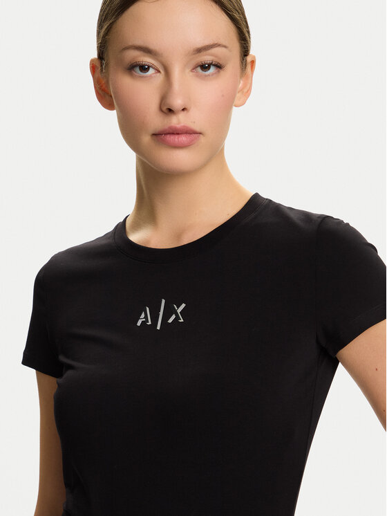 Armani Exchange Armani Exchange Camiseta XW001382 AF16294 UC001 Negro Slim Fit