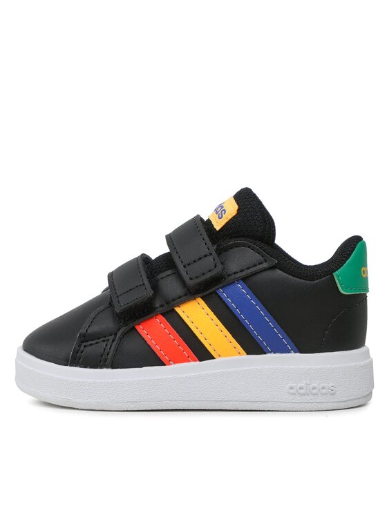 adidas Sneakersy adidas Grand Court Lifestyle Hook and Loop Shoes HP8918 Černá
