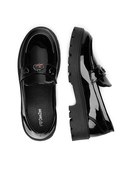 DeeZee Chunky loafers DeeZee CM240510-1 Nero
