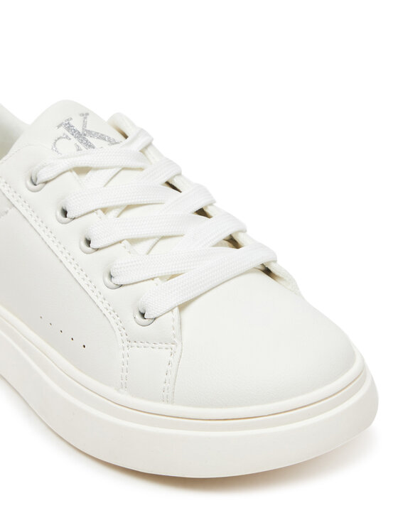 Calvin Klein Jeans Сникърси Calvin Klein Jeans Low Cut Lace-Up V3A9-82023-1439A M Бял
