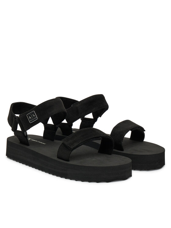 Armani Exchange Sandały Armani Exchange XDP064 XV928 00002 Czarny