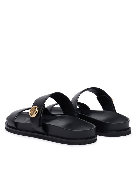 Tory Burch Шльопанці Tory Burch Romy Sport 183278 Чорний