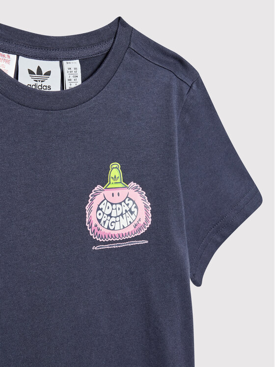 adidas adidas Футболка KEVIN LYONS HF7539 Cиній Regular Fit