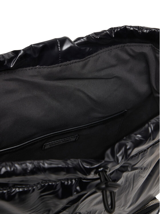 Calvin Klein Mochila Calvin Klein Pocket Nylon Flap Backpack LV04F3406G Negro