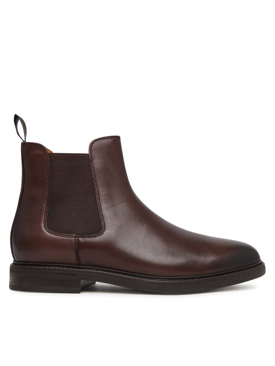 Polo Ralph Lauren Kotníková obuv s elastickým prvkem Polo Ralph Lauren 803978016001 Hnědá