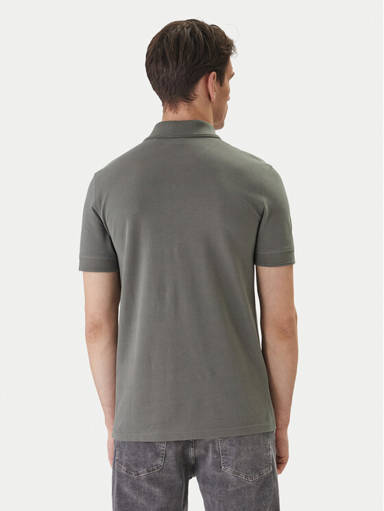 BOSS BOSS Polo Prime 50507813 Gris Regular Fit