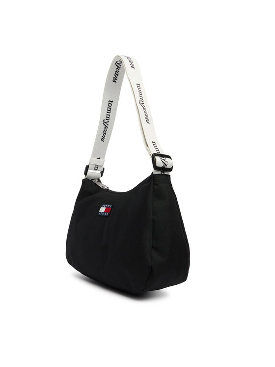 Tommy Jeans Geantă Tommy Jeans Tjw Ess Daily Shoulder Bag AW0AW18463 Negru