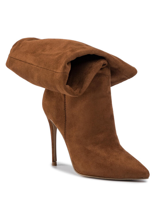 Steve Madden Kozačky Steve Madden Dakota SM11000786-04001 003 Hnědá