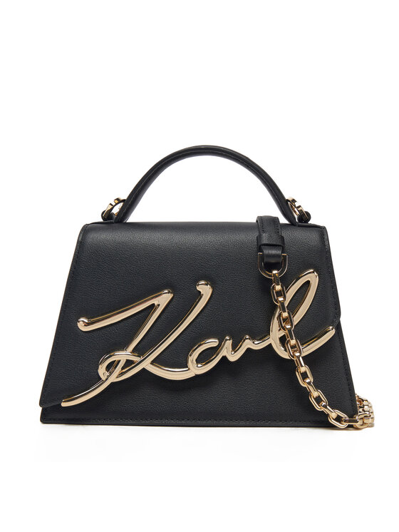 KARL LAGERFELD Kabelka KARL LAGERFELD A1W30038 Čierna