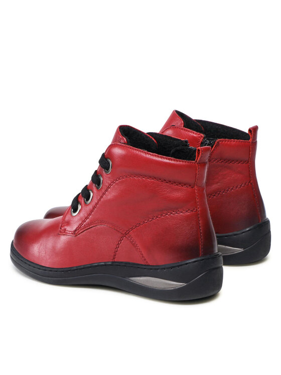 Go Soft Botines planos Go Soft WI23-LIPARI-04 Rojo