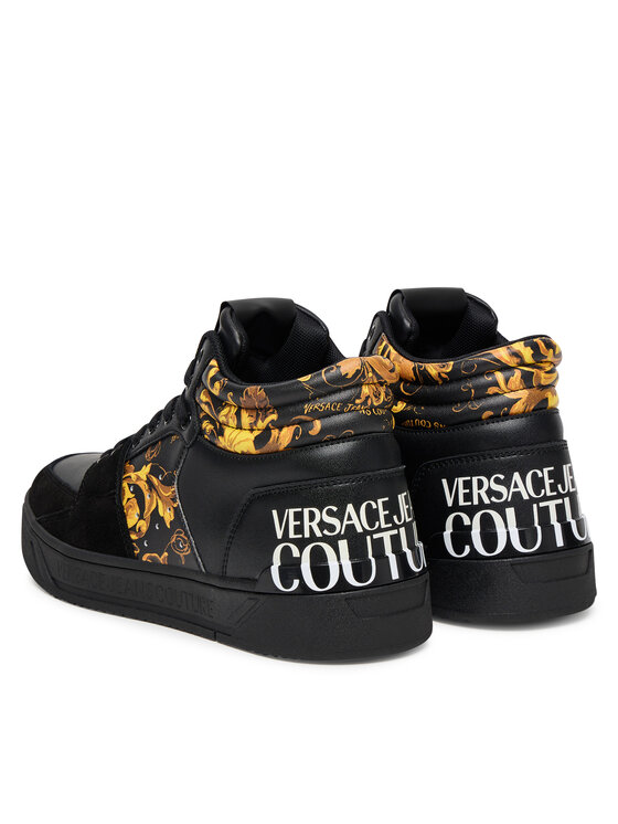 Versace Jeans Couture Снікерcи Versace Jeans Couture 79YA3SJ7 ZPB44 Чорний