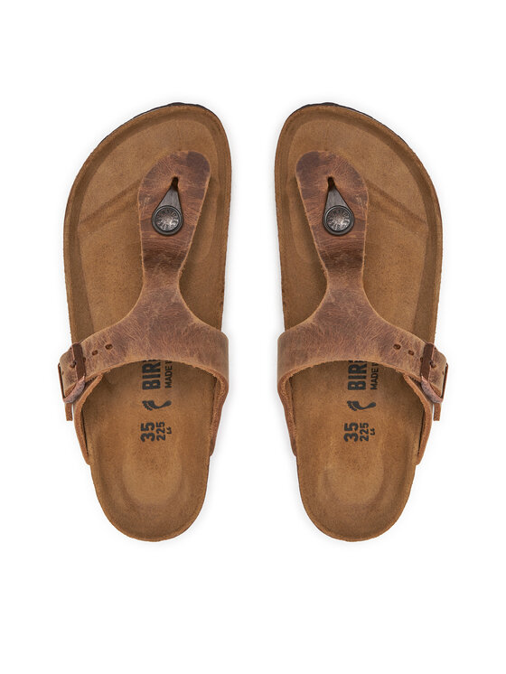 Birkenstock Japonke Birkenstock Gizeh Bs 0943813 Bež
