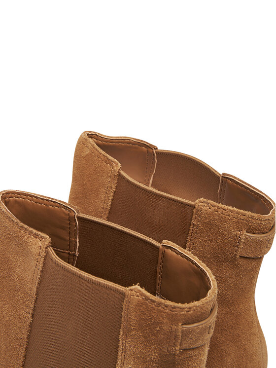 LAUREN RALPH LAUREN Botki LAUREN RALPH LAUREN 802942566001 Brązowy