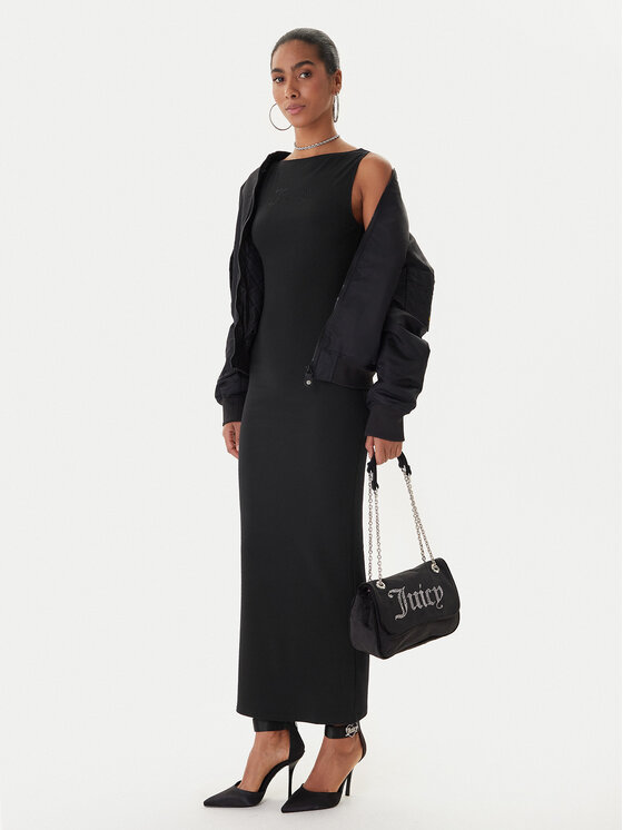 Juicy Couture Juicy Couture Haljina za svaki dan Canyon JCWED225318 Crna Slim Fit
