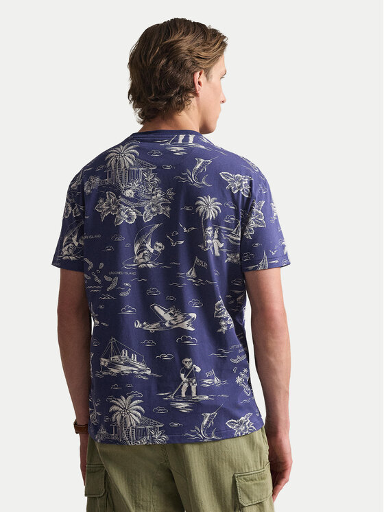 Polo Ralph Lauren Polo Ralph Lauren Camiseta 710B16619001 Azul marino Slim Fit