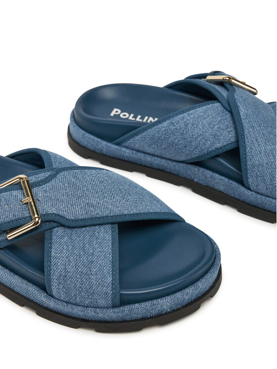 Pollini Шльопанці Pollini SA28094G1MTQ0707 Cиній
