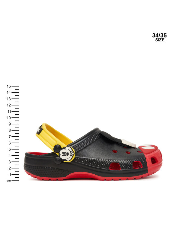 Crocs Шльопанці Crocs Mickey Mouse Cls Clg K 212295 Чорний