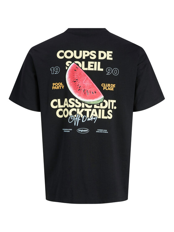 Jack & Jones Jack & Jones Camiseta Riviera 12295202 Negro Regular Fit