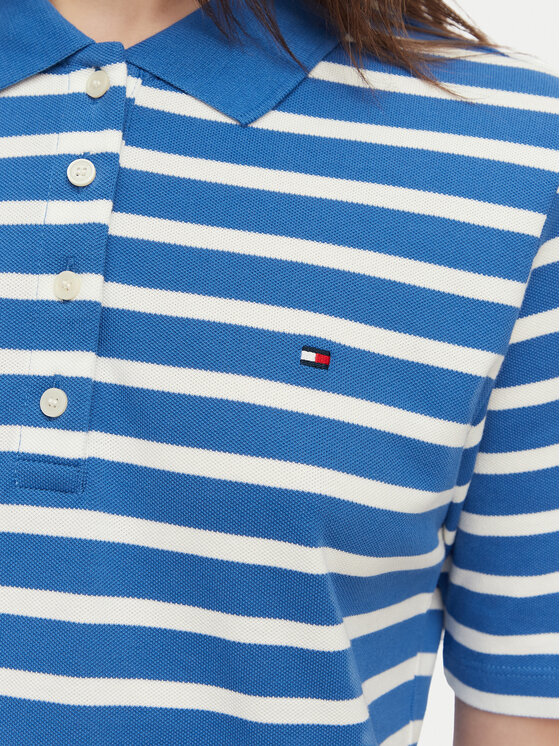 Tommy Hilfiger Tommy Hilfiger Polo 1985 WW0WW43224 Azul Regular Fit
