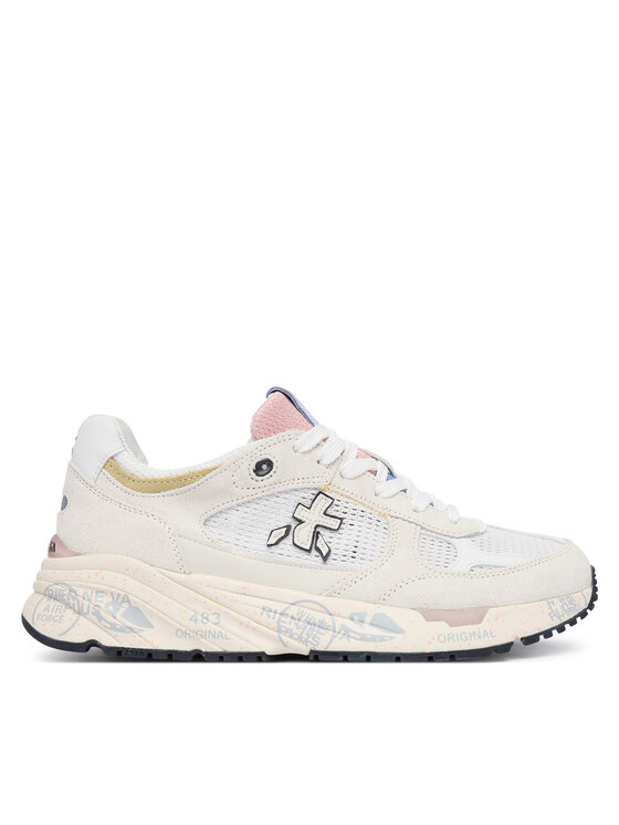 Premiata Sneakersy Premiata Mased Var 8206 Kremowy