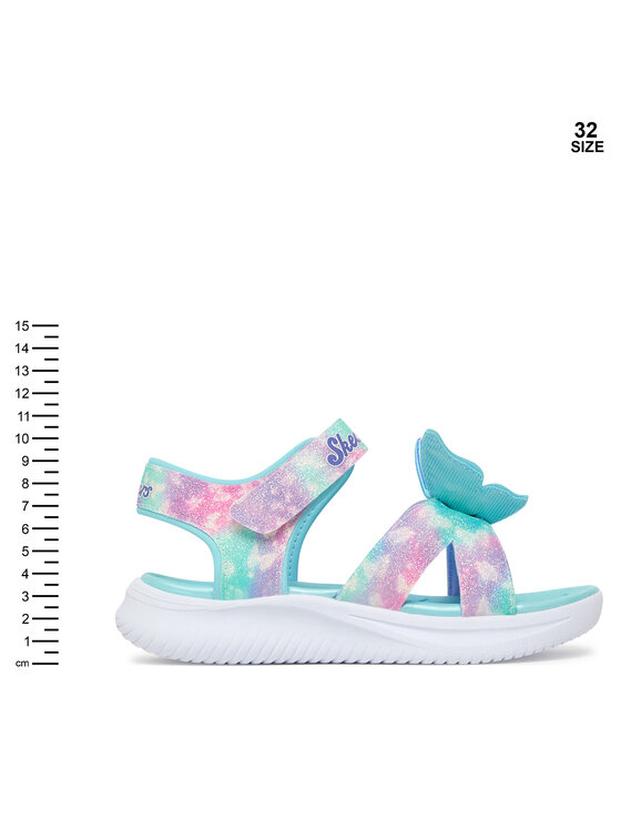 Skechers Босоніжки Skechers Jumpsters Sandal - Butterfly Brites 303109L/AQMT Голубий
