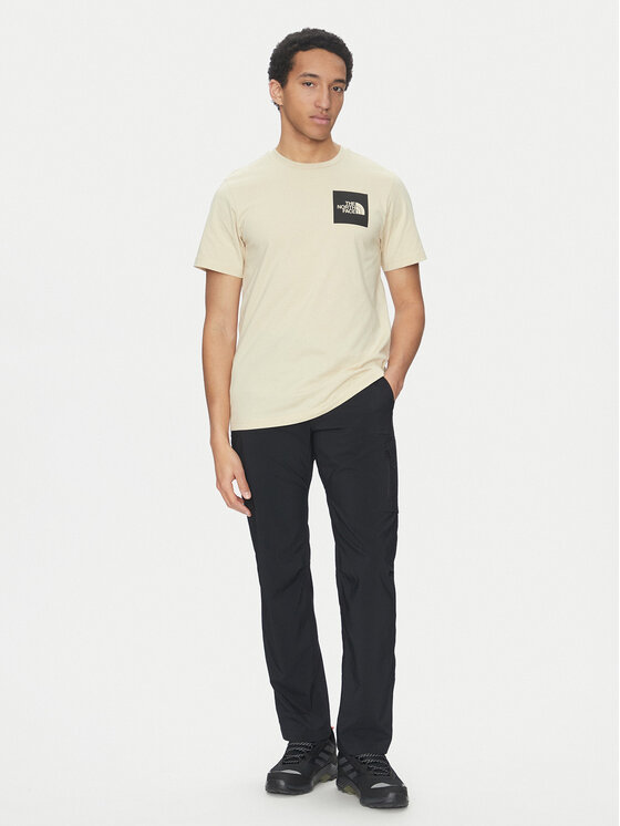 The North Face The North Face Camiseta Fine NF0A8A6M Beis Regular Fit